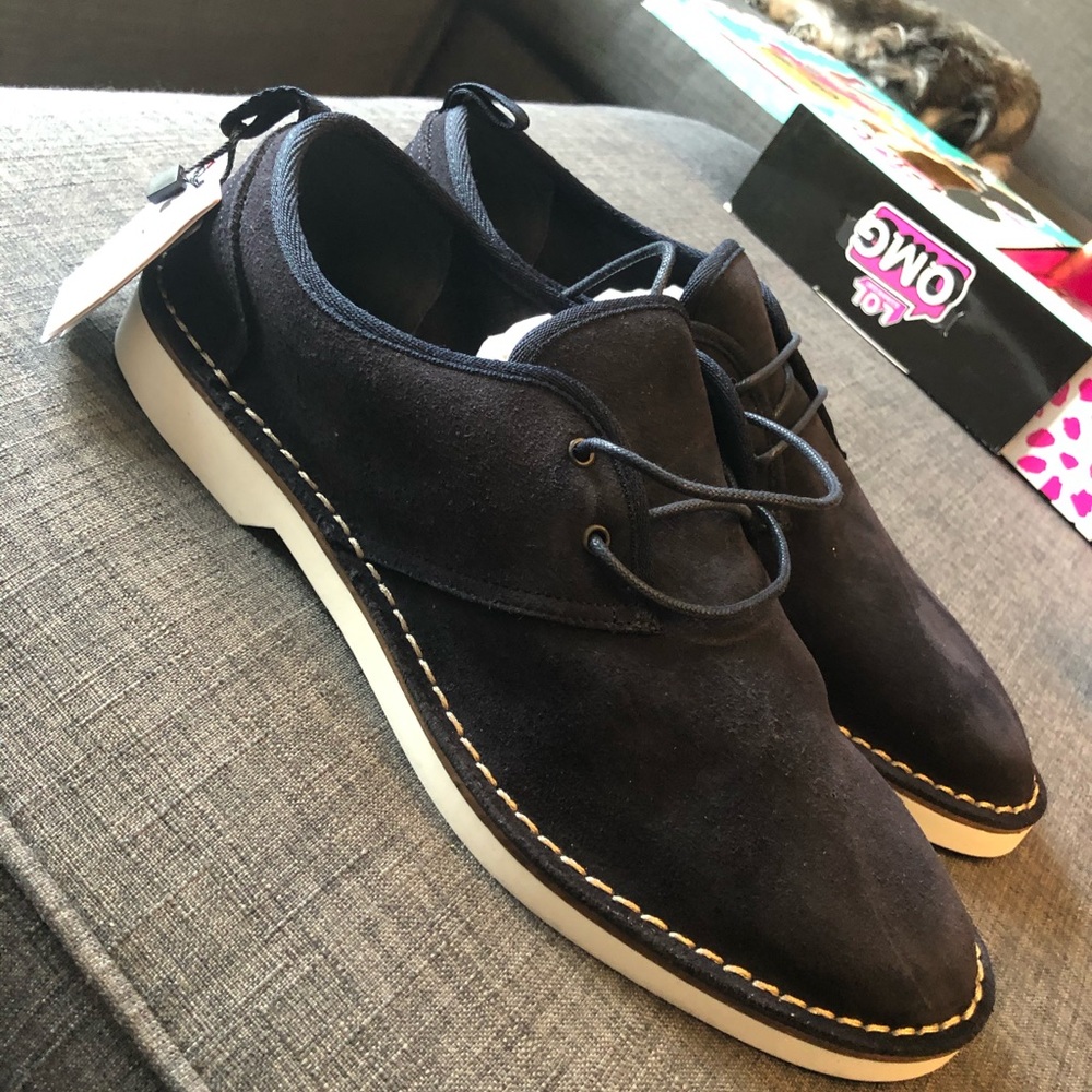Zara mens suede shoese